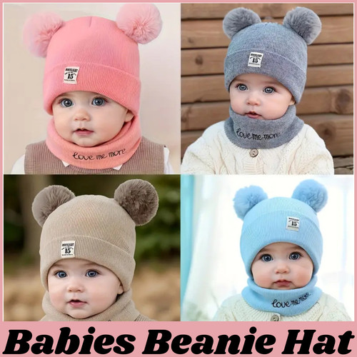 Baby pom hat boy - pom,