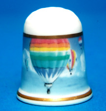 TCC Thimble Collectors Club  Coalport  Balloons China Thimbles B/1