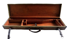 CANVAS & LEATHER TRIM GUN CASE 30" shotgun slip cartridge bag