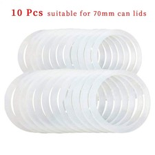 Silicone Jar Gaskets 10 PCS