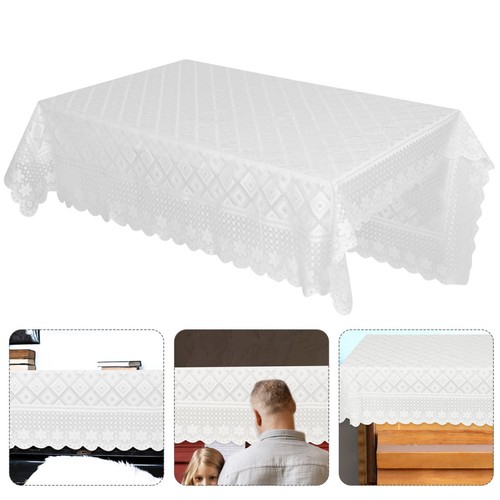 White lace piano - white, durable