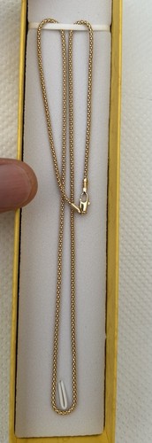 9ct gold chain - gold,