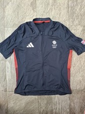 Team Gb Olympic Cycling Adidas Top Extra Large Mens