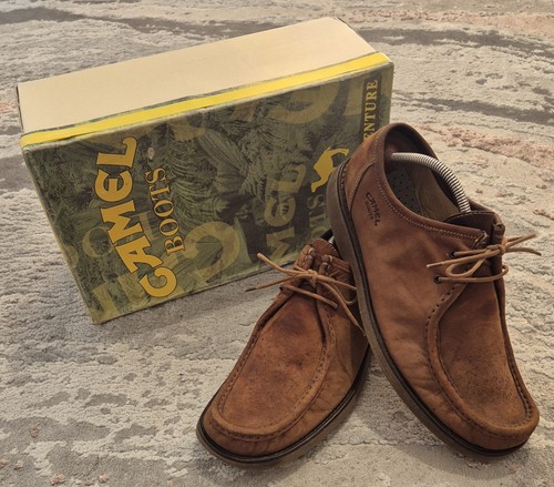 Mens camel boots - parana, nubuk