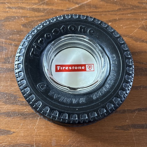 Firestone tire ashtray vintage - firestone,