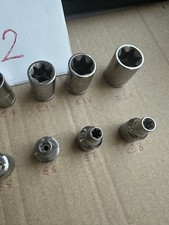 Blue Point 3/8" Female E Torx Socket Set E4-E20 - As sold by Snap On