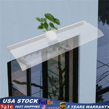 40*100cm Awning Canopy Clear