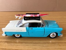 1955 Blue/White Chevrolet Bel