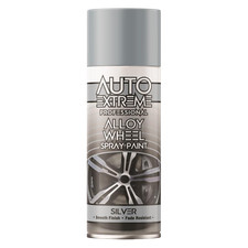 Silver Alloy Wheel Spray Paint Aerosol Auto Car Lacquer Restore Metal 400ml