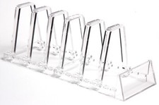 Clear Plate Rack Acrylic