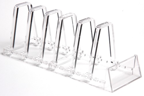 Clear plate rack acrylic - clear,