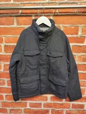BOYS ABERCROMBIE KIDS AGE 9-10 YEARS NAVY LIGHT PADDED PARKA JACKET COAT 140CM