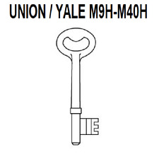 PRECUT KEYS FOR UNION  2 LEVER