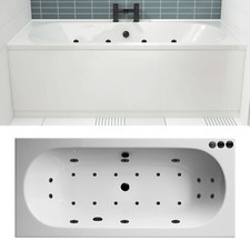 Nuie Otley Whirlpool Bath