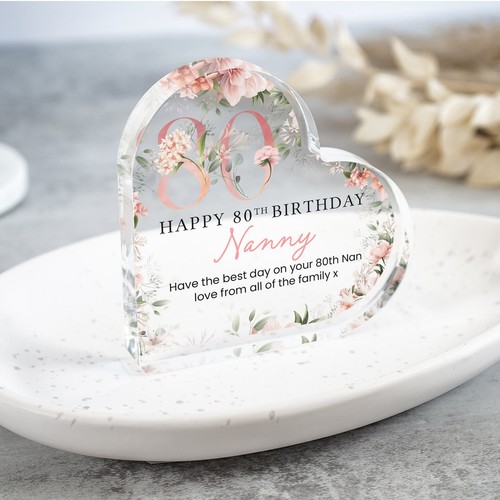 Personalised happy 80th - personalised,