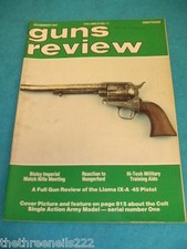 GUNS REVIEW - LLAMA IX-A .45