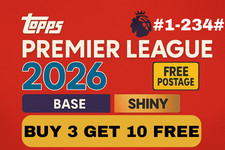 Topps premier league 2026 - league,