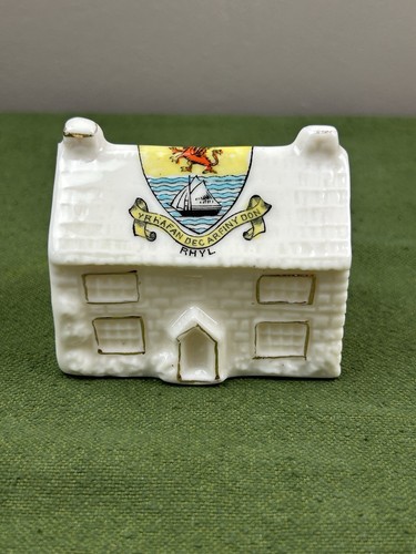 Vintage rhyl crested - vintage, china