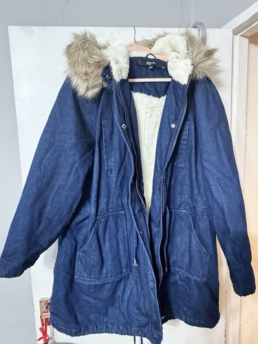 Denim parka coat - parka, simply