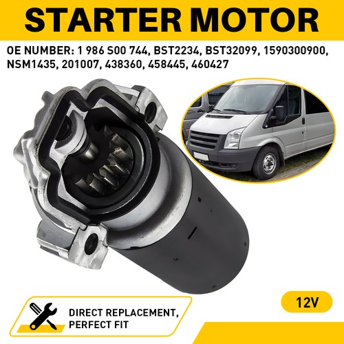 Starter motor for ford transit - for,