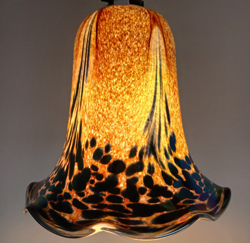 Stunning glass lamp shade - , by