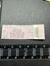 Concert Ticket Stub Unripped