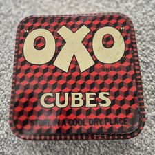 Vintage OXO Cubes Tin
