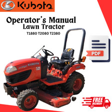 KUBOTA LAWN TRACTOR T1880