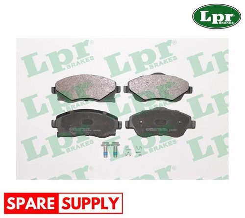 Brake pad set disc - brake, for