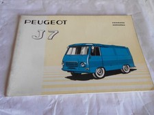 Peugeot J7 Van original owners