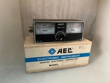 AEC SWR-50A trough SWR/PWR meter boxed with another for spare.