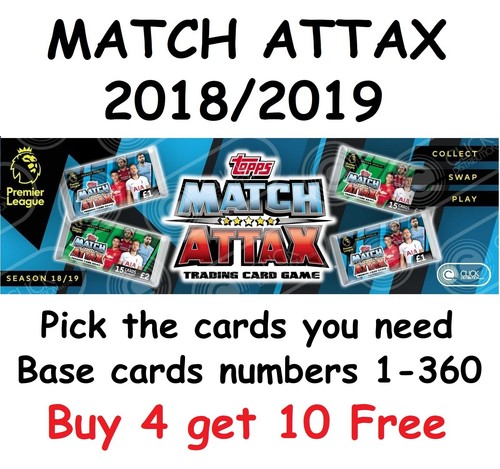 Match attax 2018 premier - match,