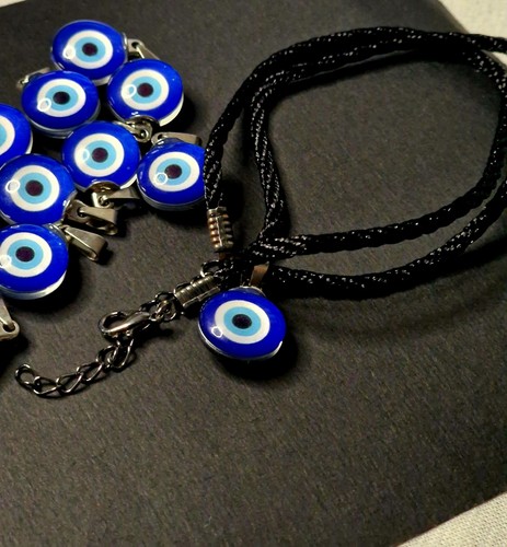 Evil eye pendant necklace - evil,