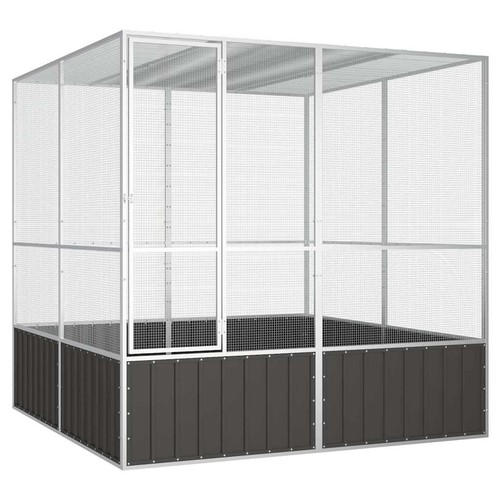 Bird cage galvanised - bird, steel