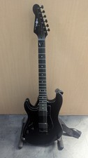 (Pa2) Gear 4 Music Left Handed Electric Guitar Black ST