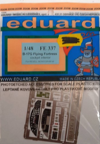Eduard 337 b - fe, b-17g