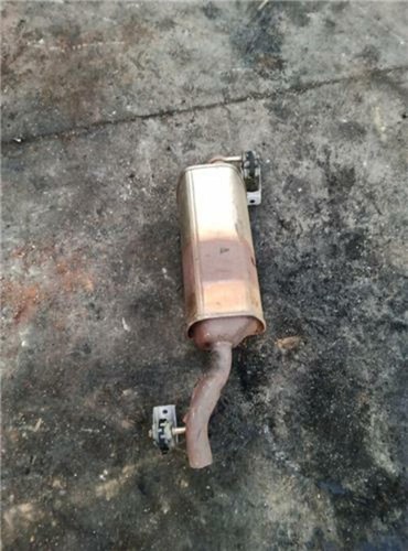 Rear exhaust silencer - exhaust,