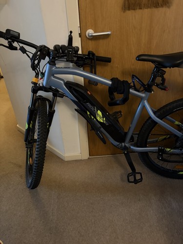 St100 mountain bike grey and - mountain,