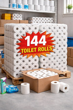 144 Rolls Toilet Roll 2ply