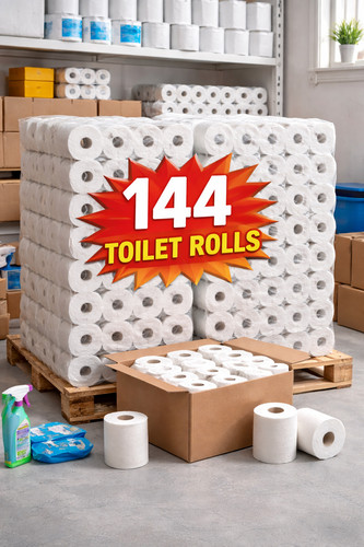 144 rolls toilet roll - 144,
