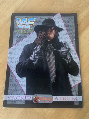 Wwf merlin sticker - merlin, 1993