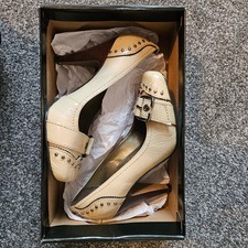 River Island 3015 Glory Bal White - Dark Ladies Shoes UK5 EU38