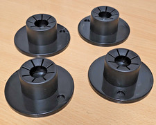 4 x Awning Pole Foot Tube Universal Will Fit Any Awning Tent Caravan Camping