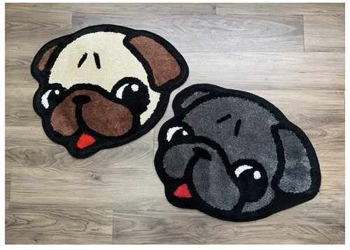 Mini carpet pug dog - carpet,