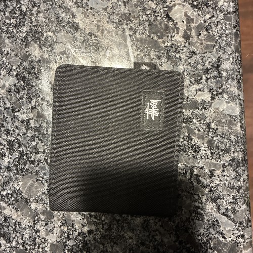 Stussy men black - stussy, bifold