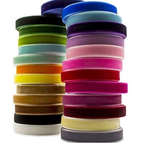 Velvet ribbon trim good - velvet,
