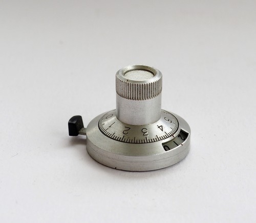Small ten turn knob turns - knob, &