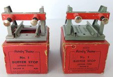 O Gauge HORNBY TRAINS No. 1  Spring Buffer Stops  x 2   (A)