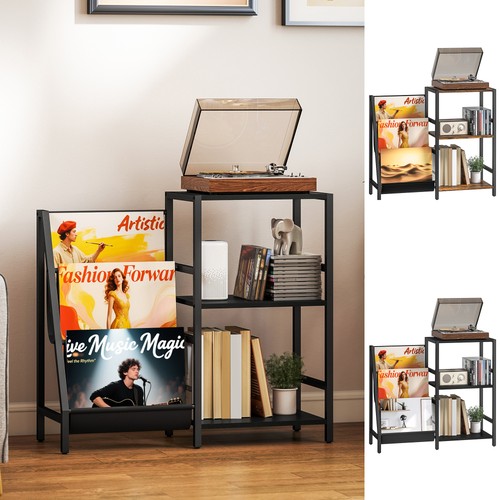 Record player stand - record,