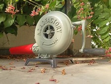 Forge Furnace with Hand Crank Air Blower – Pedal Handle Blacksmith Hand Blower